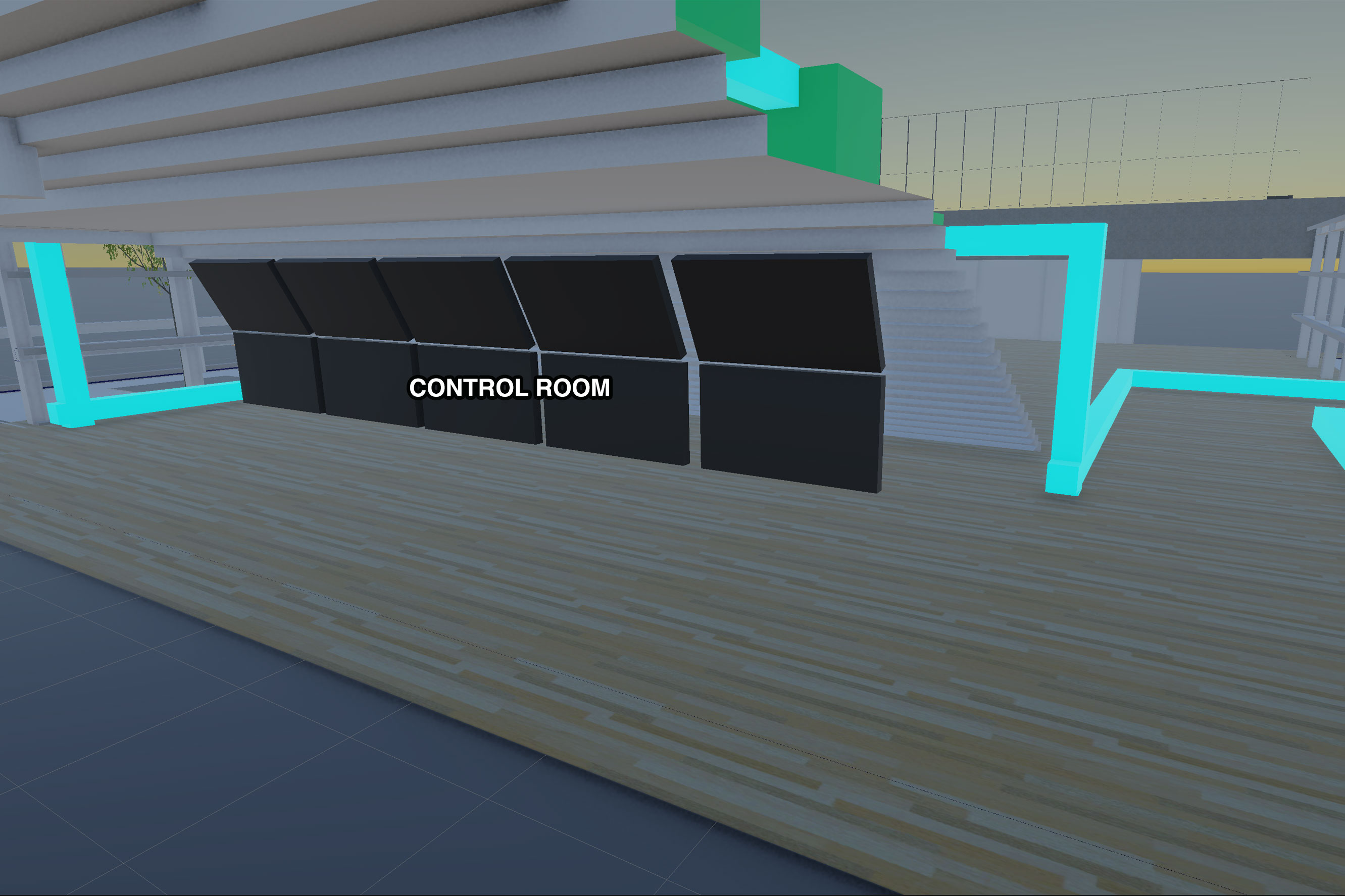 Project MRT - Control Room Diagram